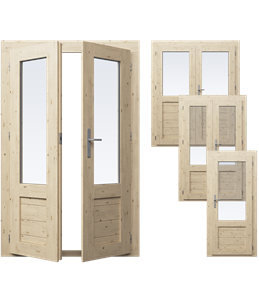 Wooden doors