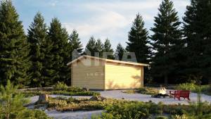 Dreamy Getway log cabin. NIDA LOG HOUSES