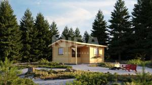 Dreamy Getway log cabin. NIDA LOG HOUSES