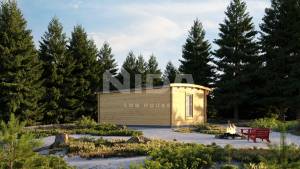 Magical Escape garden room. NIDA LOG HOUSES