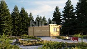 Peaceful Spot log cabin. NIDA LOG HOUSES