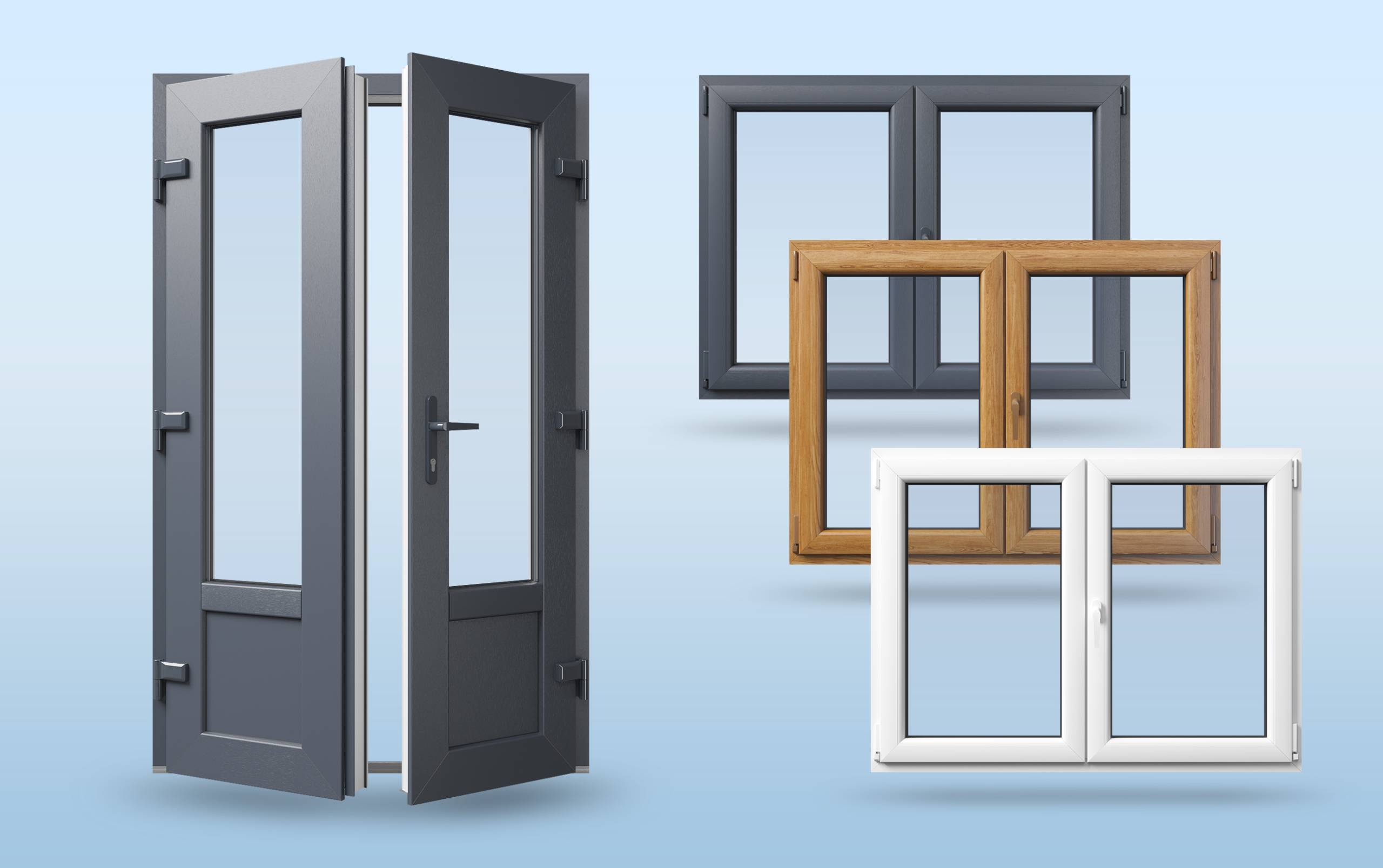 PVC doors and windows