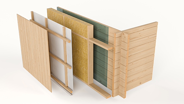 Vertical Wooden Cladding