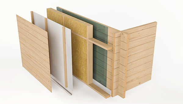 Horizontal Wooden Cladding