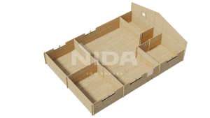 Thunder Trail residential log home. NIDA LOG HOUSES